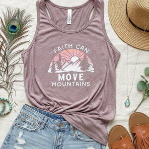 Maurices "Faith Can Move Mountains" Graphic Tank - 4X